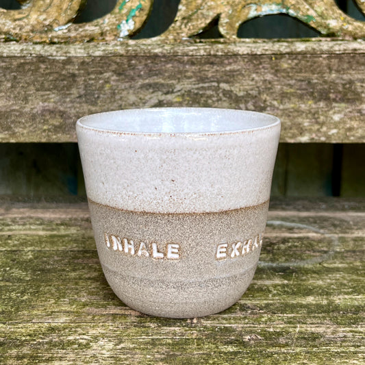 Becher "INHALE EXHALE"