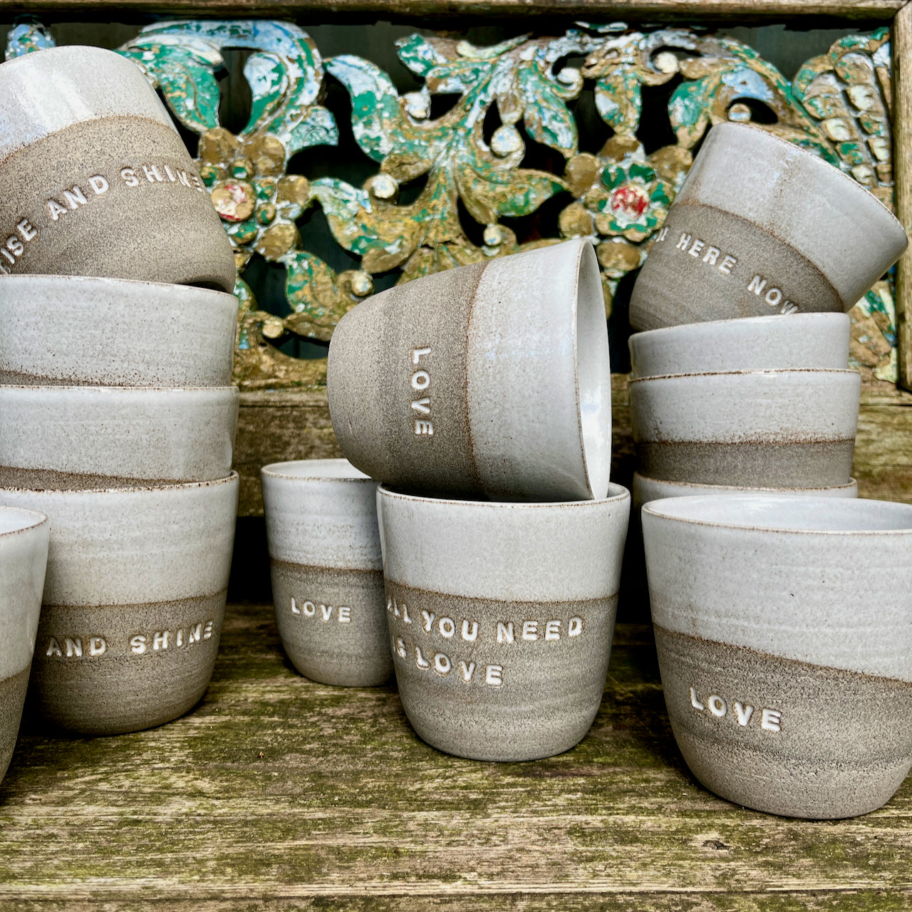Becher-Set "ALL YOU NEED IS LOVE + LOVE"